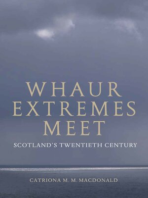 cover image of Whaur Extremes Meet